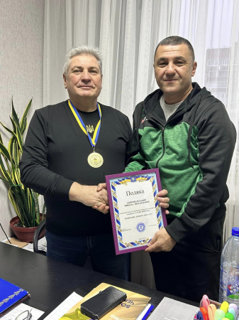 Микола Добровольський отримав відзнаку  «Людина року 2023» за сприяння розвитку дитячого спорту та співпрацю з ФШМ